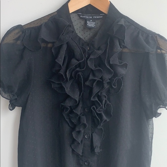 🌸 Vintage button down blouse - Picture 3 of 5